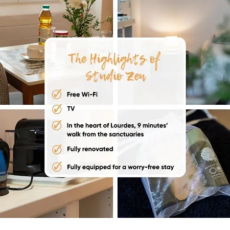 Zen - 9 Min Sanctuaires - Renove & Equipe - 2 Personnes Apartman Lourdes