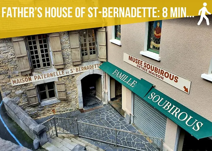 Appartement Zen - 9 Min Sanctuaires - Rénové&équipé - 3 Couchages *